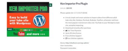 Ken Importer Pro Plugin